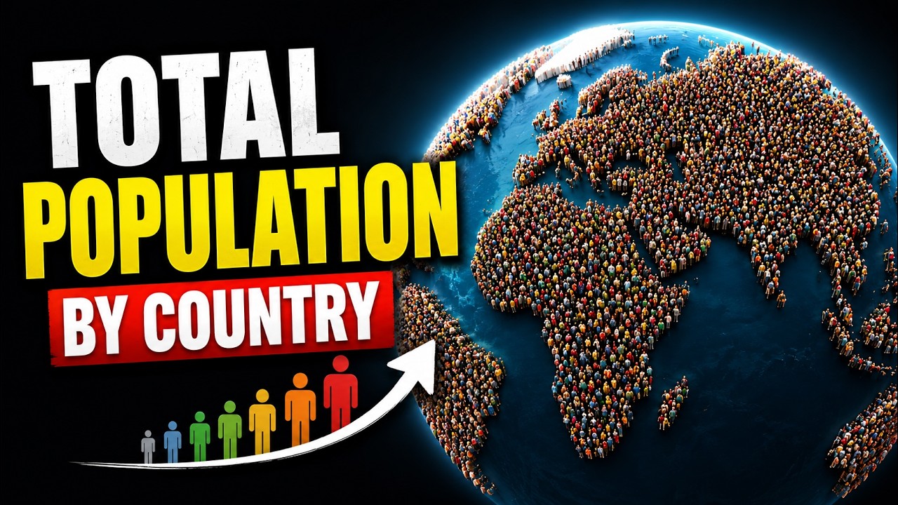 Total Population by Country (All 201 Nations Ranked!) 🌍 | 2025 Update