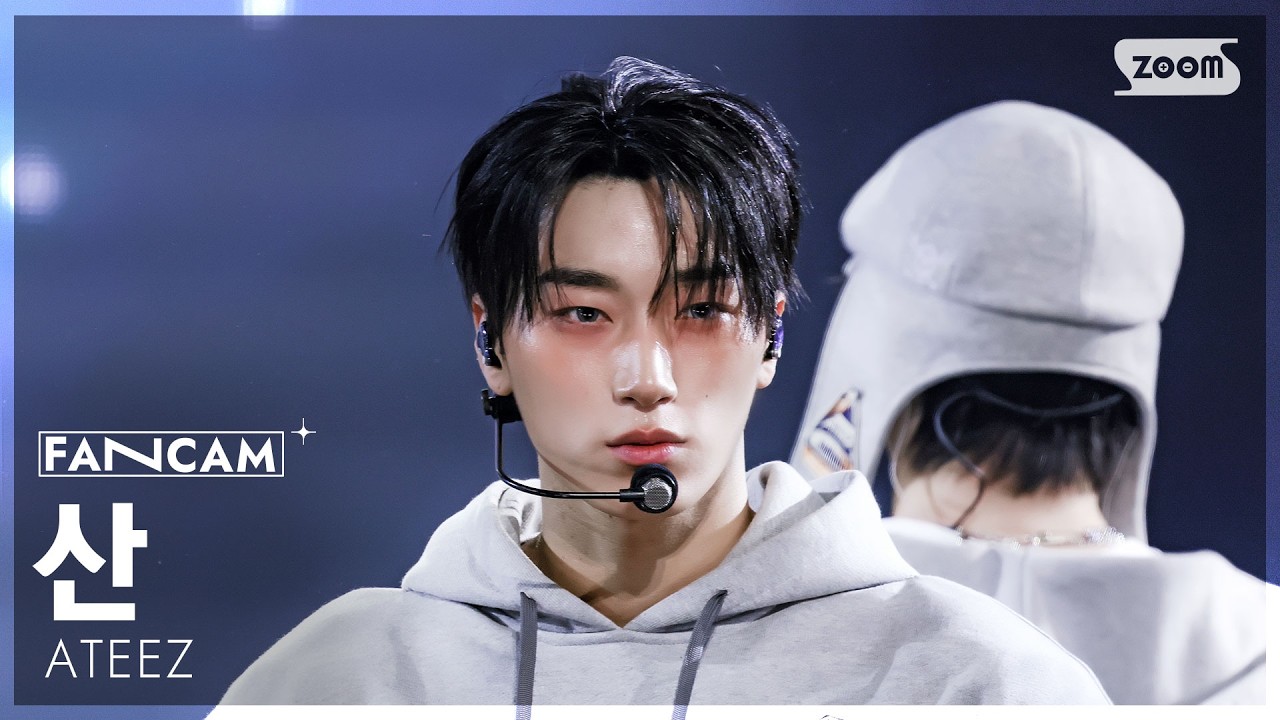 [안방1열 직캠4K] 에이티즈 산 'NASA' (ATEEZ SAN FanCam) @SBS Inkigayo 260208