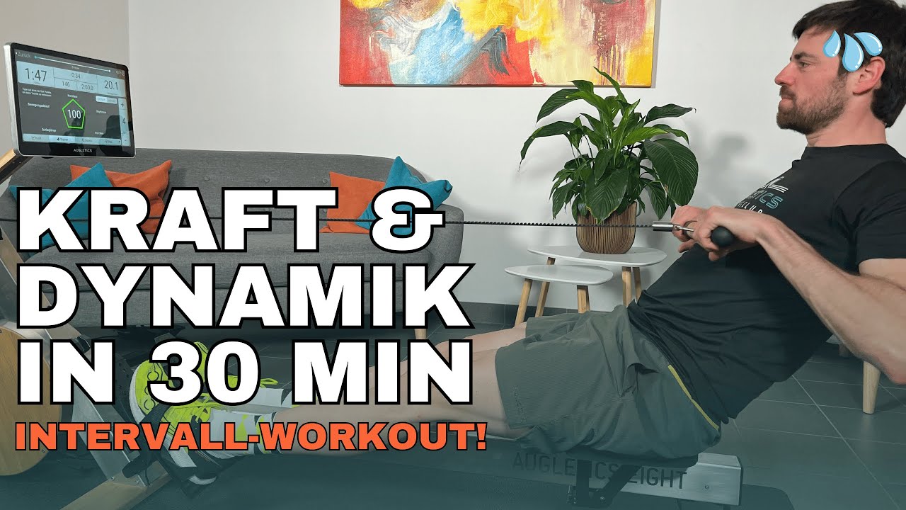 💥 Intervalltraining Rudern &ndash; Dein effektives 30-Minuten Ruderger&auml;t Workout f&uuml;r Zuhause!