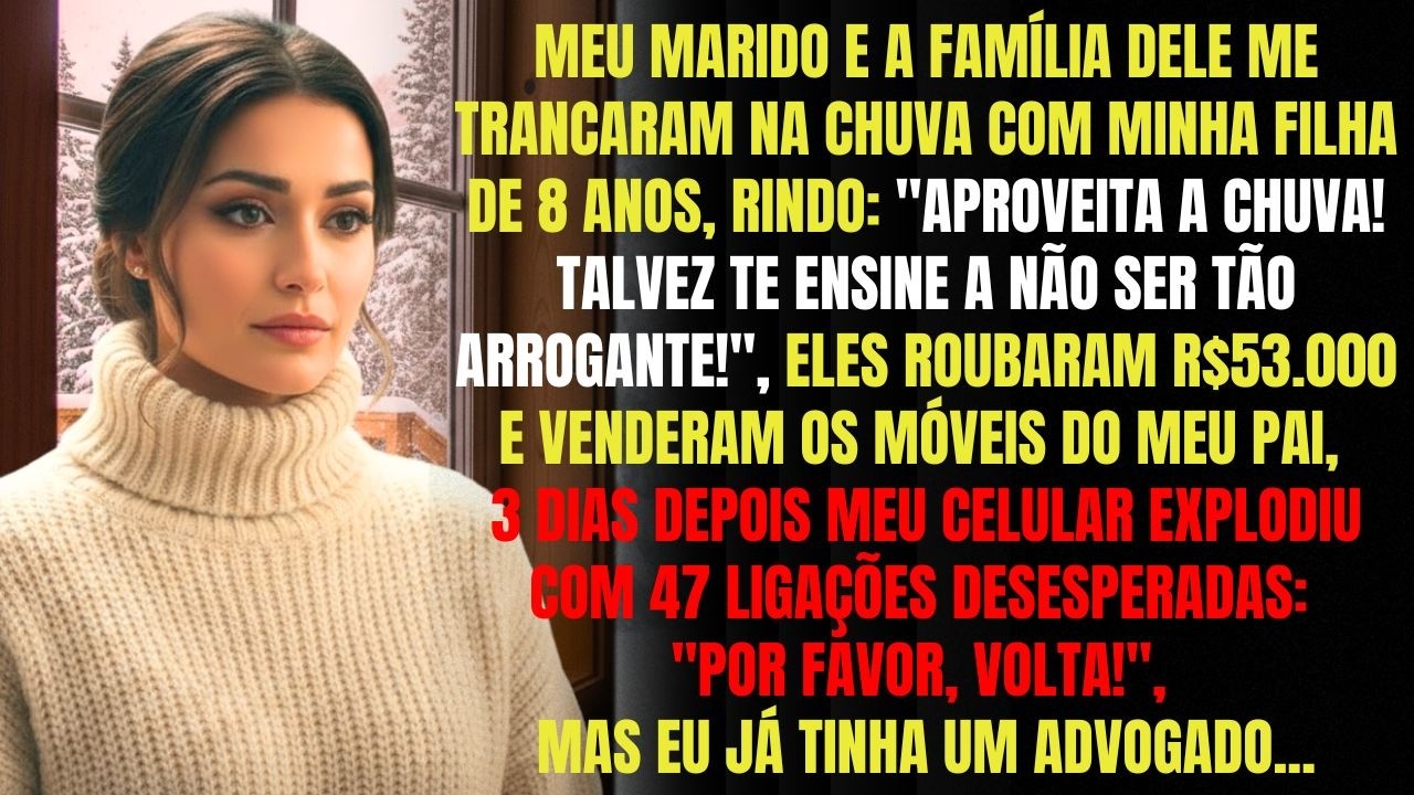 Meu Marido E Sua Família Me Trancaram Na Chuva Com Minha Filha De 8 Anos E Roubaram R$53 Mil -...