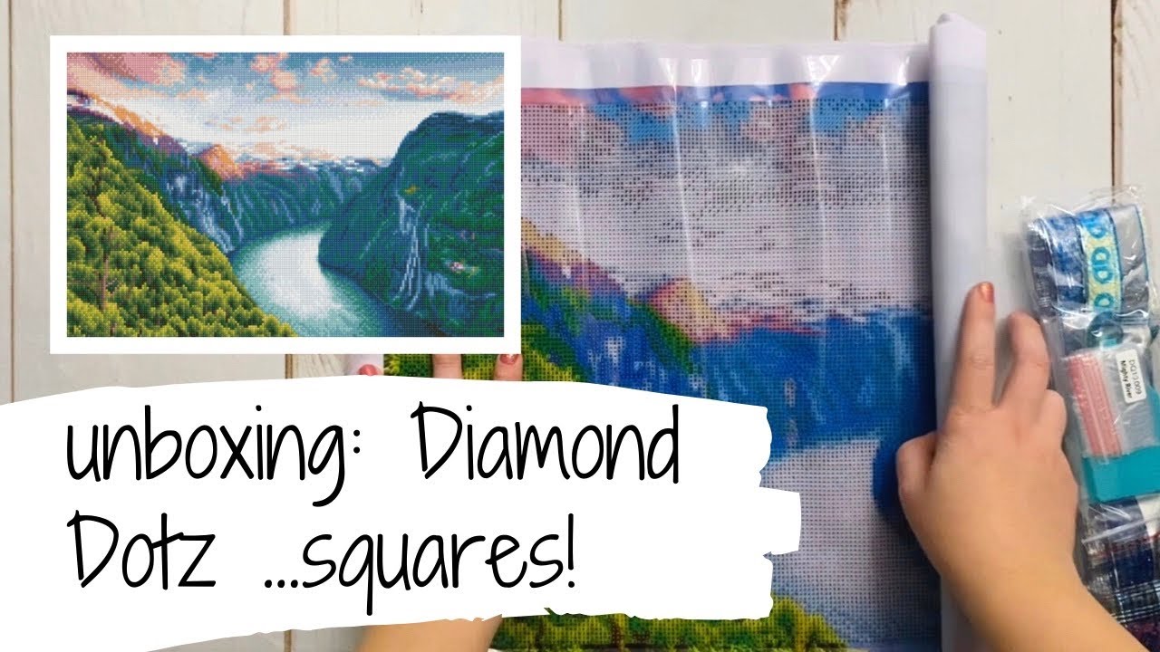 Unboxing: Diamond Dotz... With Square Drills?? || 