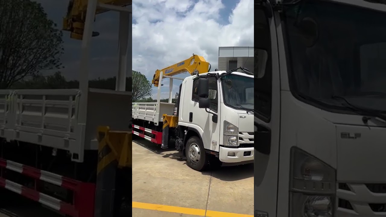 ISUZU Crane Truck &mdash; direct from the manufacturer, built for lifting power and reliability.