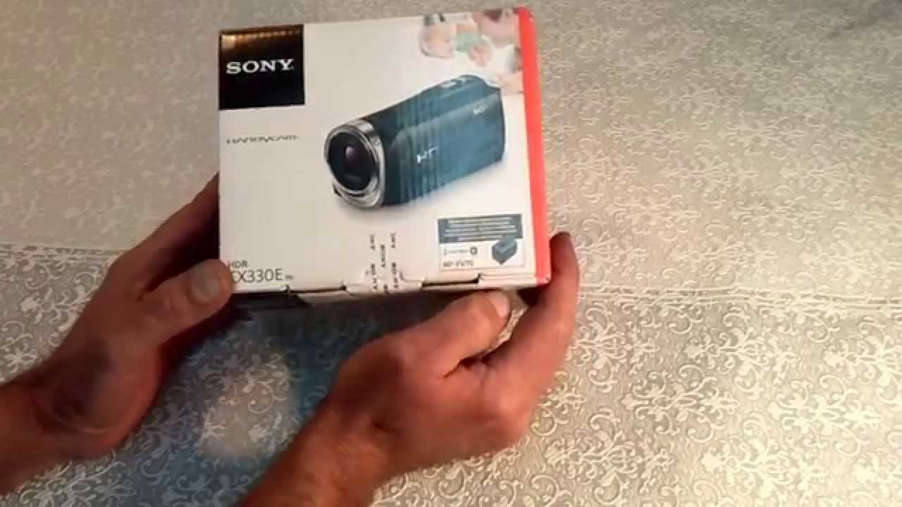 Видеокамера Sony HDR CX330e Видеообзор  1 часть