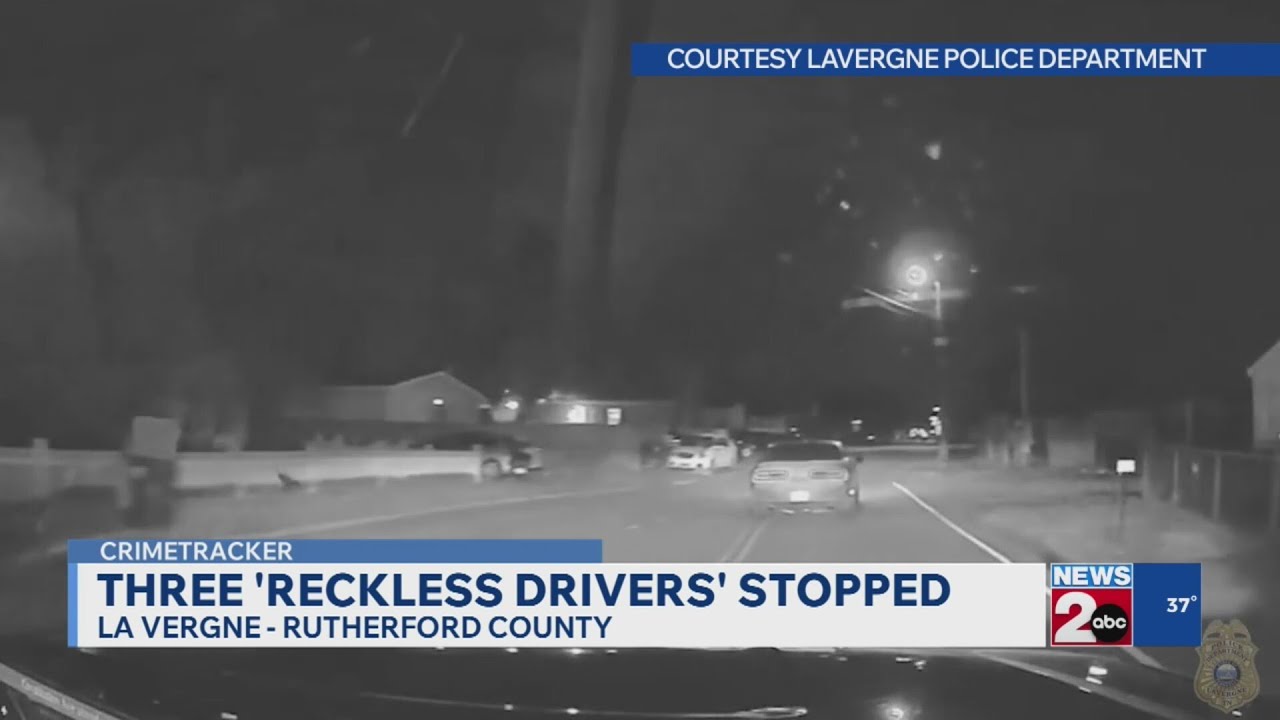 3 drivers charged after 3 separate police chases in La Vergne