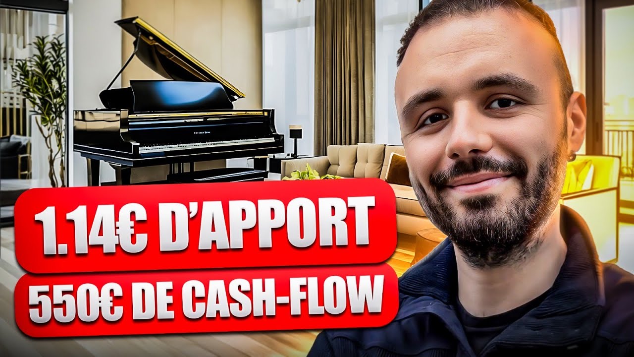 Du Piano à l’Immobilier : 1100€ de Loyer avec 97k€ d’emprunt pour Nicolas ! 🤩