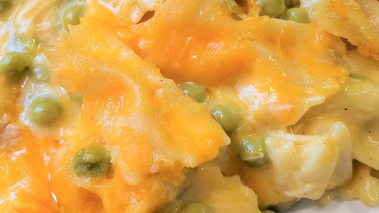 Creamy Chicken Pasta Casserole