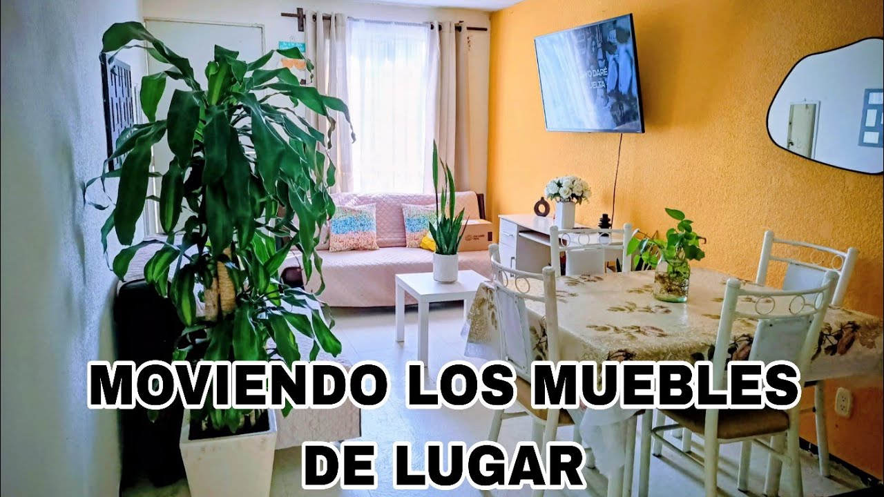 ASI QUEDO MI SALA 🛋️ MOVIENDO LOS MUEBLES DE LUGAR 👌🏻CAMBIOS EN MI CASA 🏠 PONIENDO BONITO MI HOGAR 🏠
