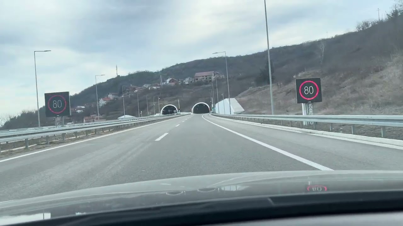 Lepote Srbije, voznja, autoput Nis - Dimitrovgrad, obilaznica oko Pirota