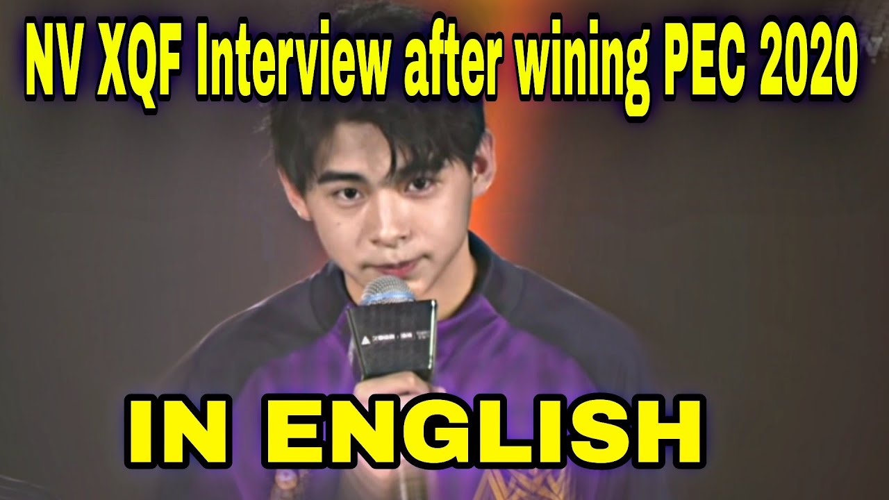 (English) Nova XQF Interview After Winning PEC 2020 | Paraboy, NV XQF King, XQF Jimmy, XQF Order