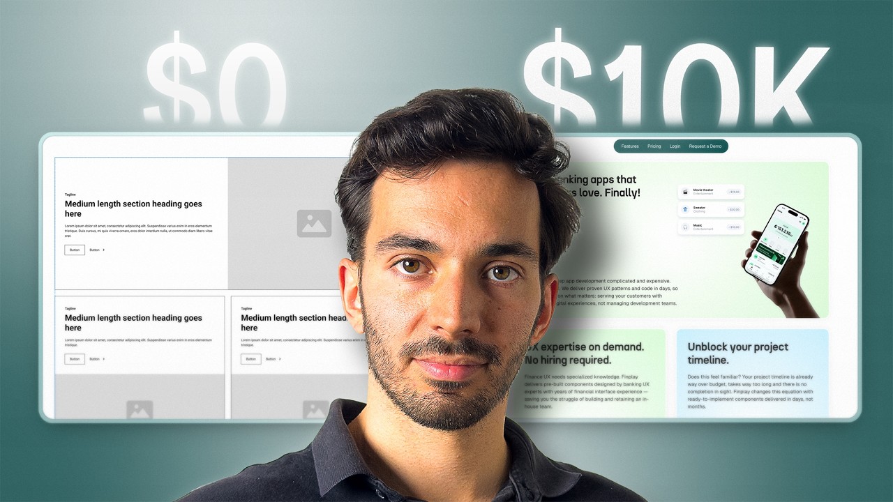 I Built a $10k SaaS Website in 1 Hour using AI