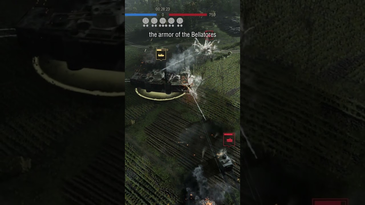 Bellatores Behemoth versus a bunch of light and medium Lohenreich tanks #rtsgame