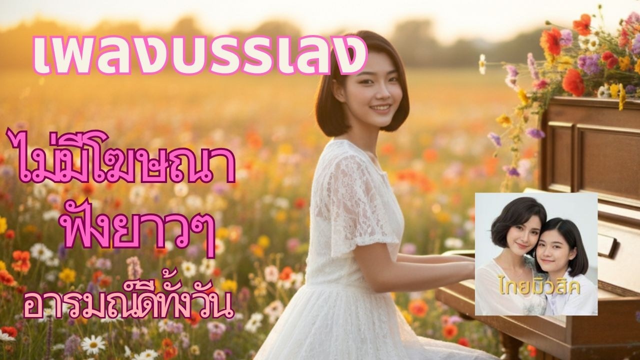 เพลงบรรเลง Vol.294 เพลงฟังสบายตอนทำงาน อ่านหนังสือ ทำงาน เหมือนมีเพื่อนอยู่ใกล้ๆแต่ไม่รบกวน ฟังยาว