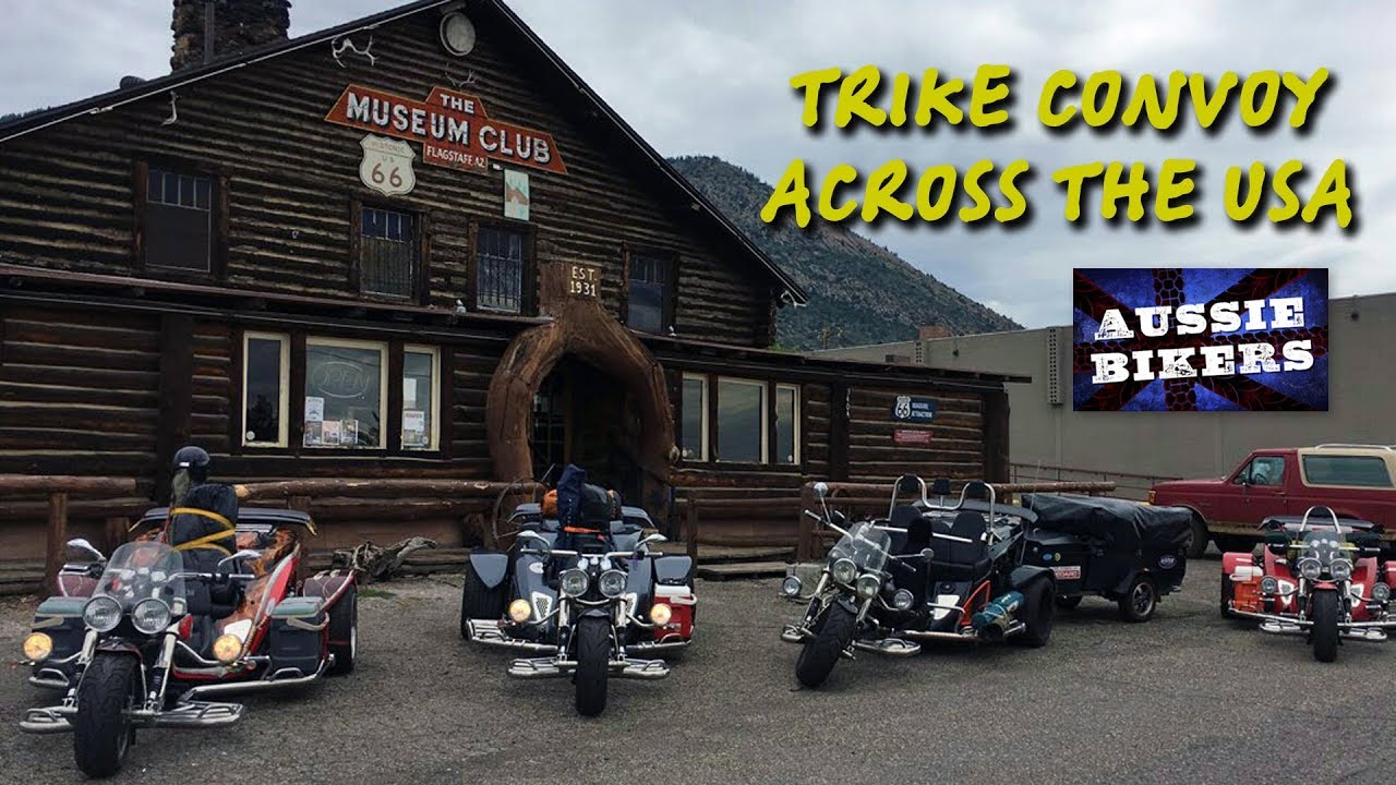 Aussies ride across the USA in a Trike convoy!