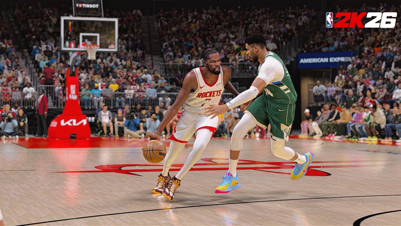 В NBA2K26 Кевин Дюрант выглядит НЕВЕРОЯТНО реалистично с модами 🔥