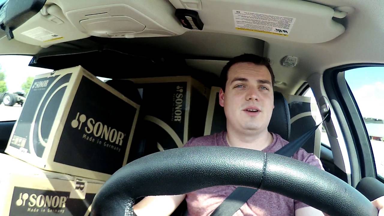 Dan Fronczak: New Sonor SQ2 Drums - Delivery and Unboxing