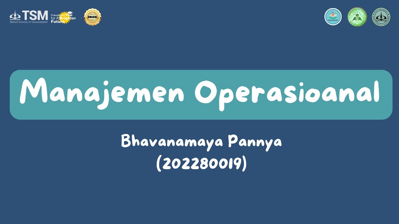 Mentoring UAS Genap 2025 - Manajemen Operasional
