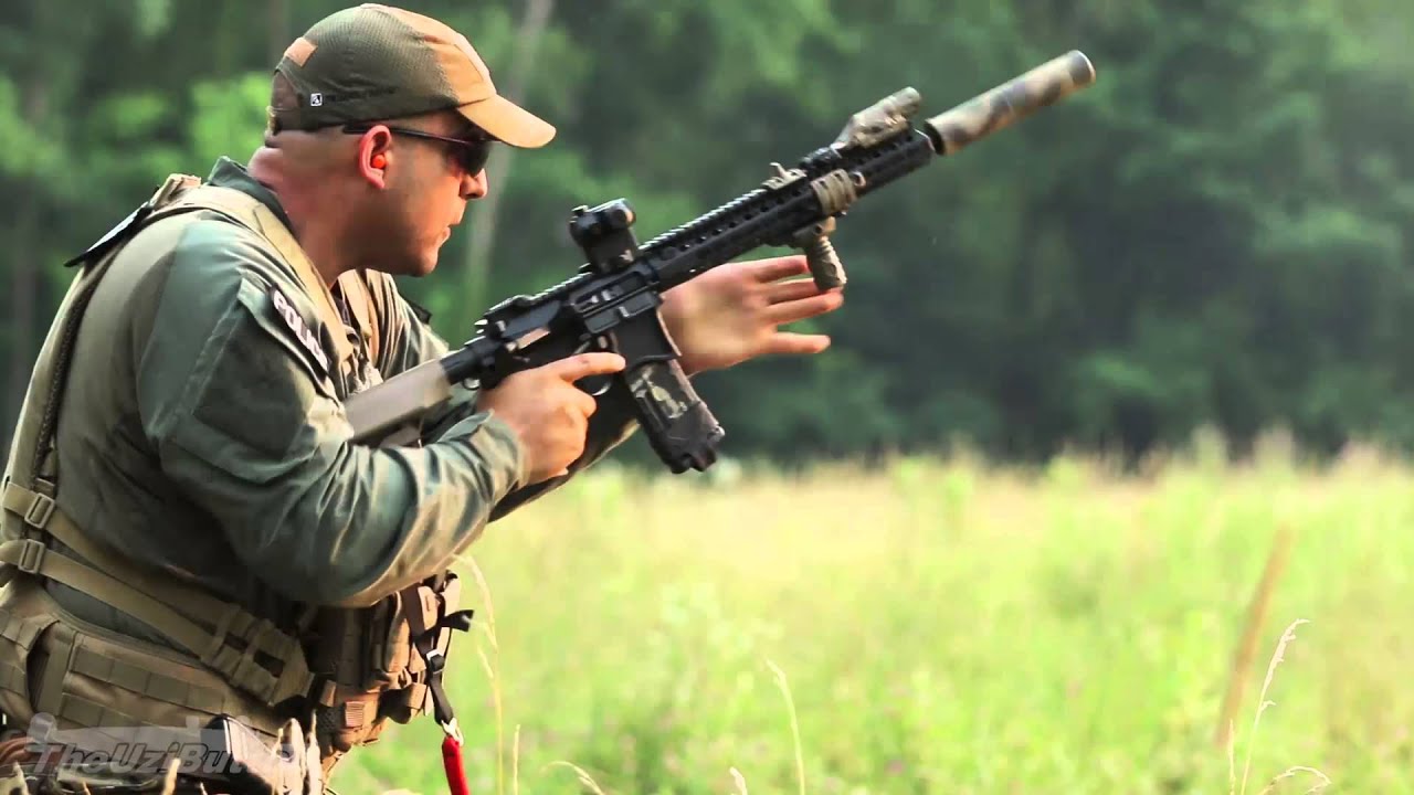 Silenced Seekins Precision AR-15