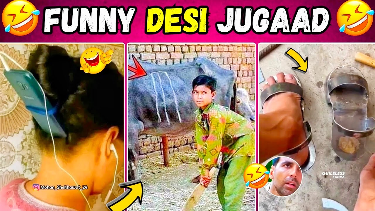 FUNNIEST Desi Jugaad Will Blow Your Mind 🤯 | Indian Desi Jugaad |