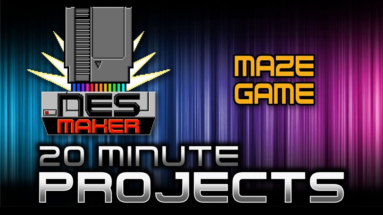 NESmaker 20 minute projects: MAZE GAME