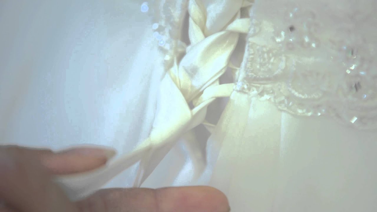 OR&Lys Tuto: Faire un laçage de dos robe de mariée