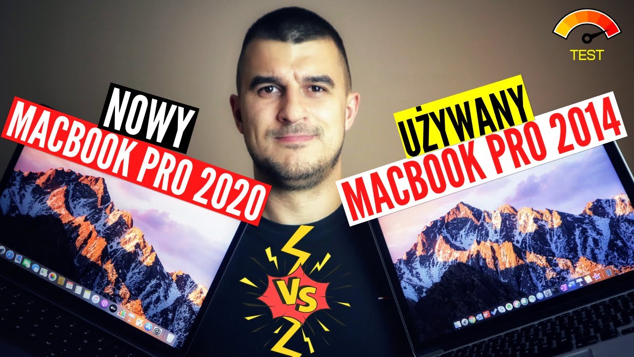 Nowy MacBook Pro 13 2020 za 6500 zł vs używany MBP 2014 | Test
