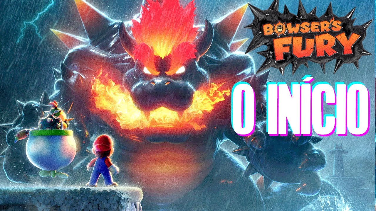 Bowser's Fury - O Início da DLC de Super Mario 3D World no Nintendo Switch (Gameplay PT-BR)