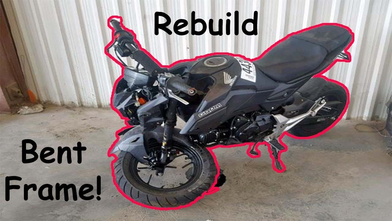Rebuilding A Wrecked 2019 Honda Grom Part 1