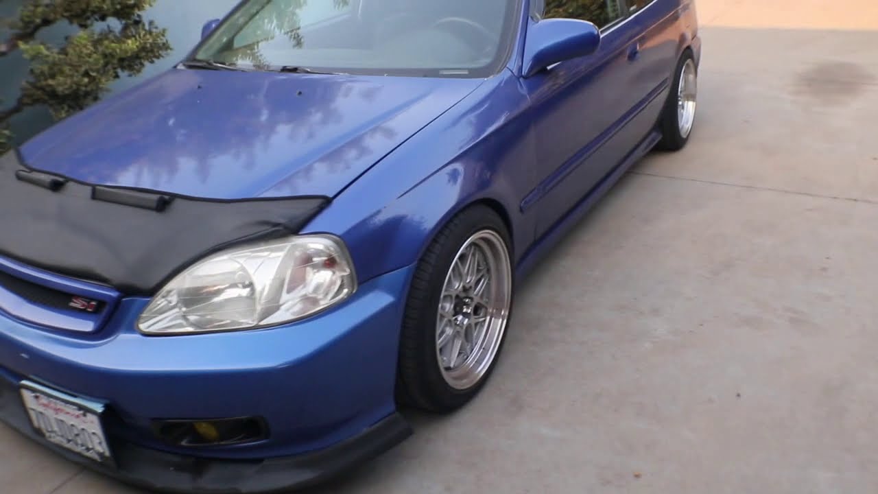 2000 Honda Civic Si - Walk Around,Car Wash & Mod List