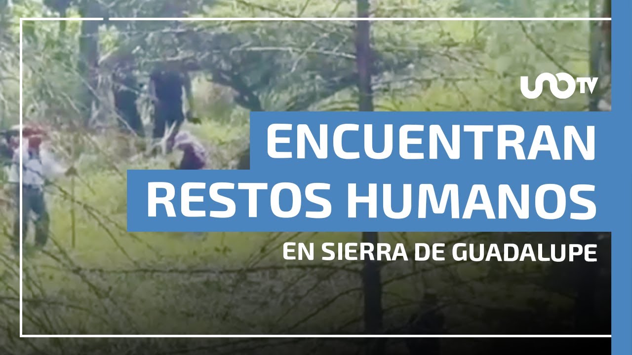 Encuentran restos humanos en Sierra de Guadalupe