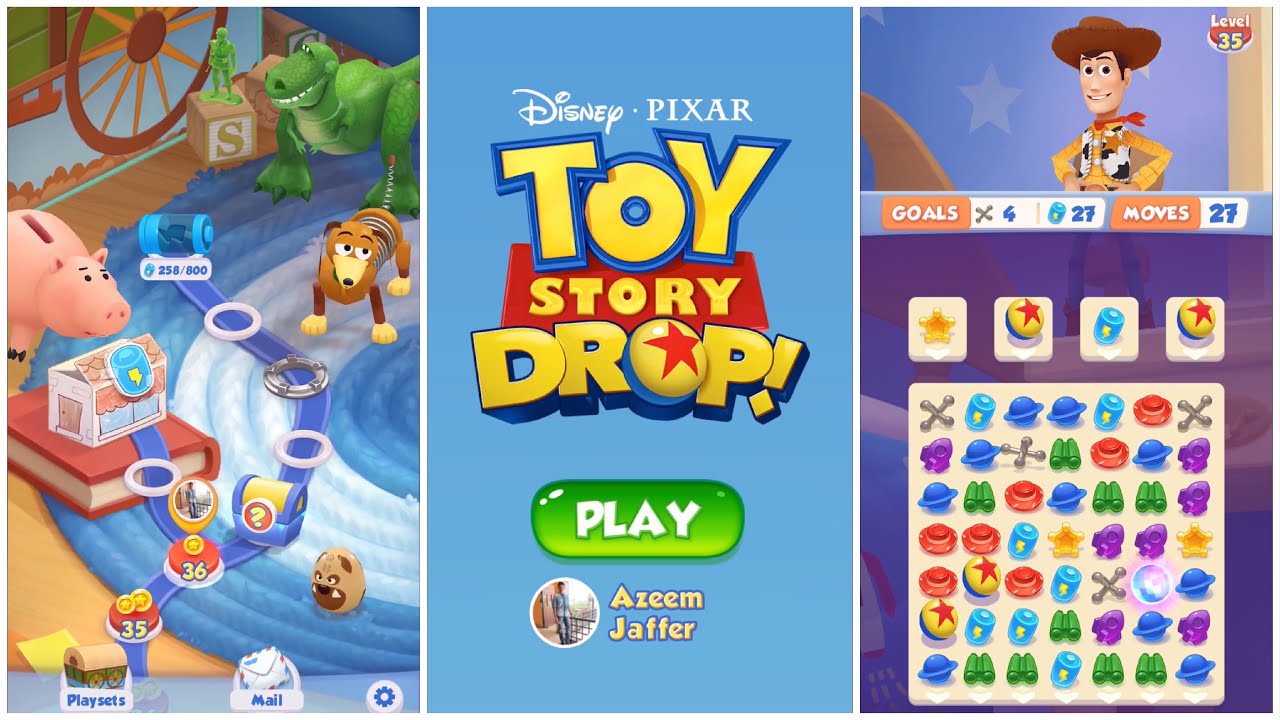TOY STORY DROP- iOS- Level 35- Global Release Gameplay- iPhone X