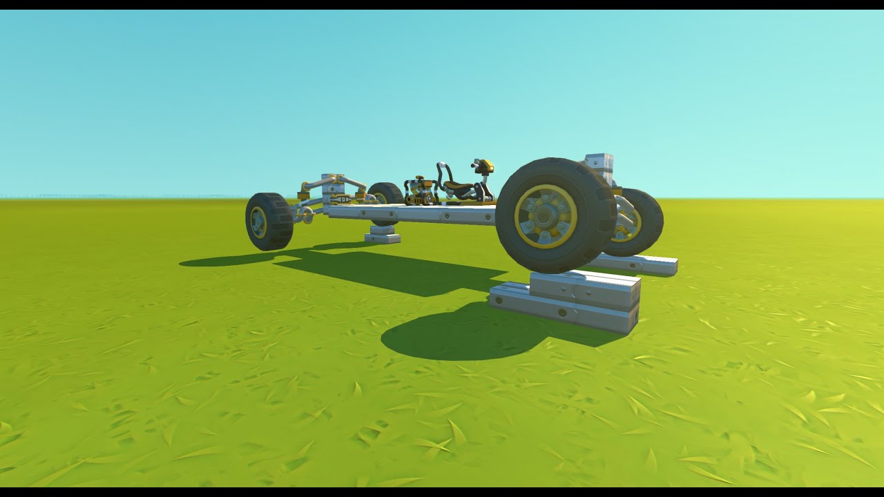 Независимая подвеска в Scrap Mechanic  Гайд