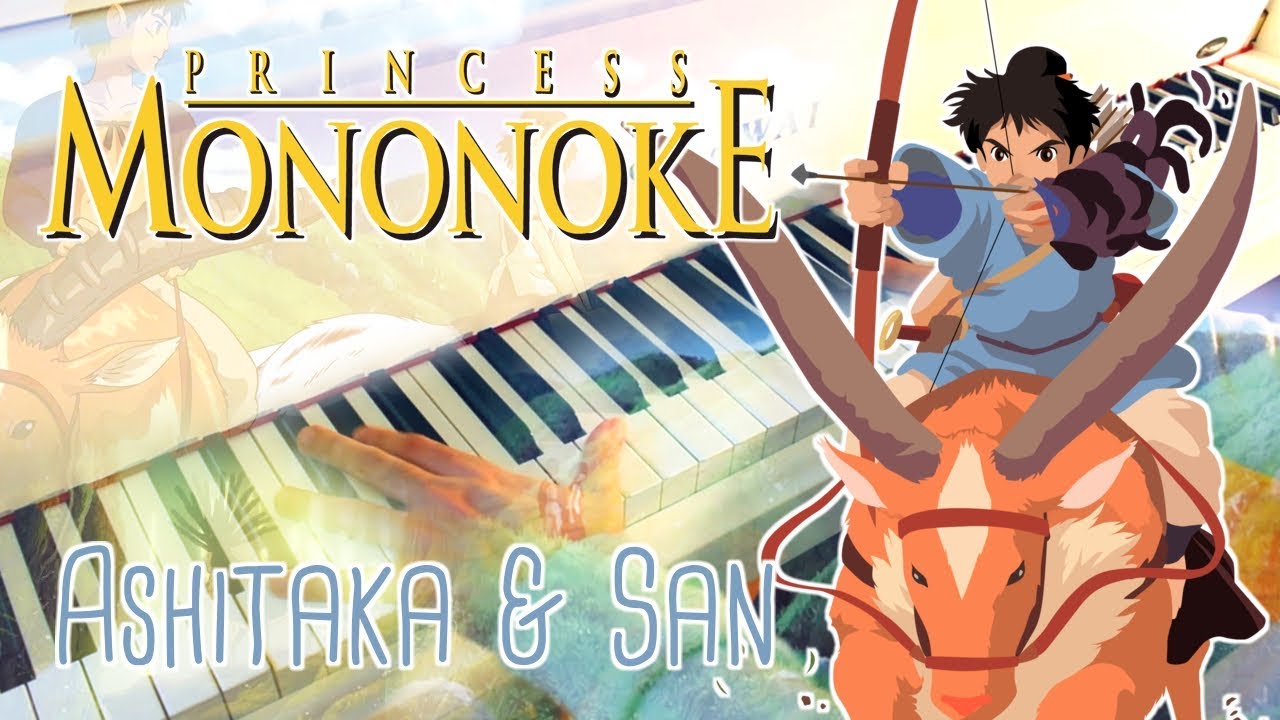 Ashitaka and San (Princess Mononoke もののけ姫) ~ Piano cover played by Moisés Nieto