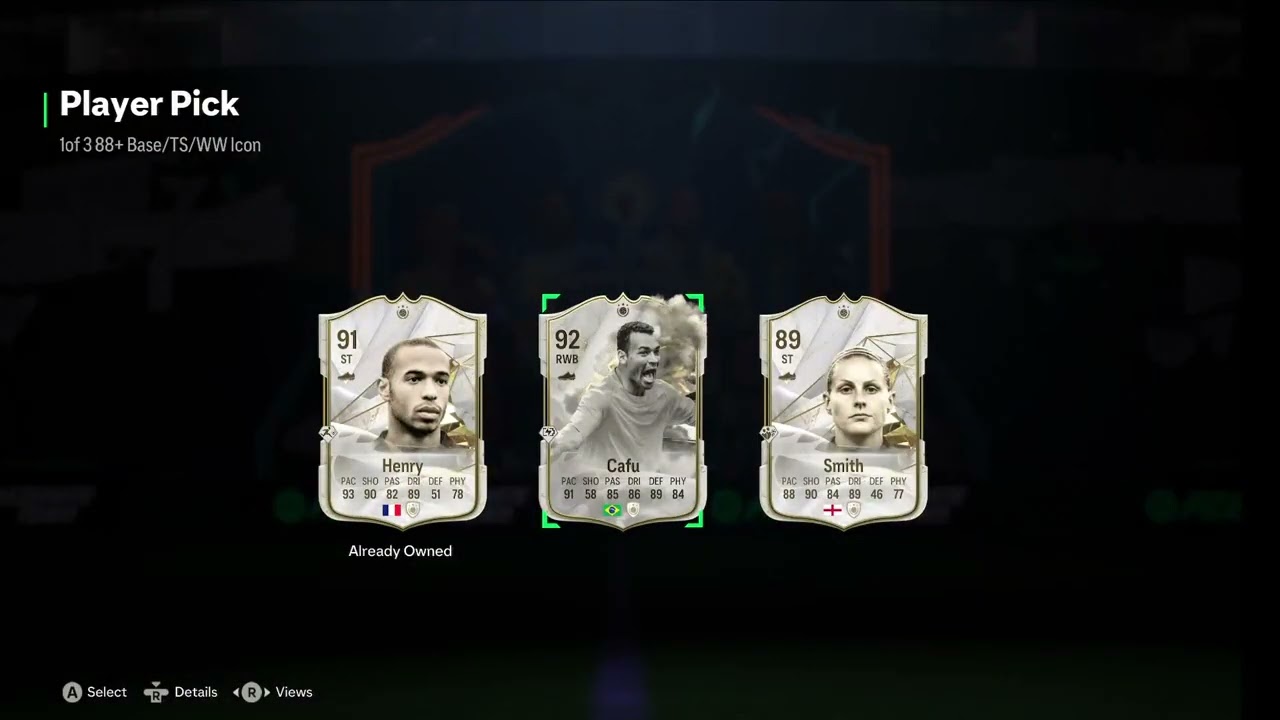 88+ Icon Player Pick