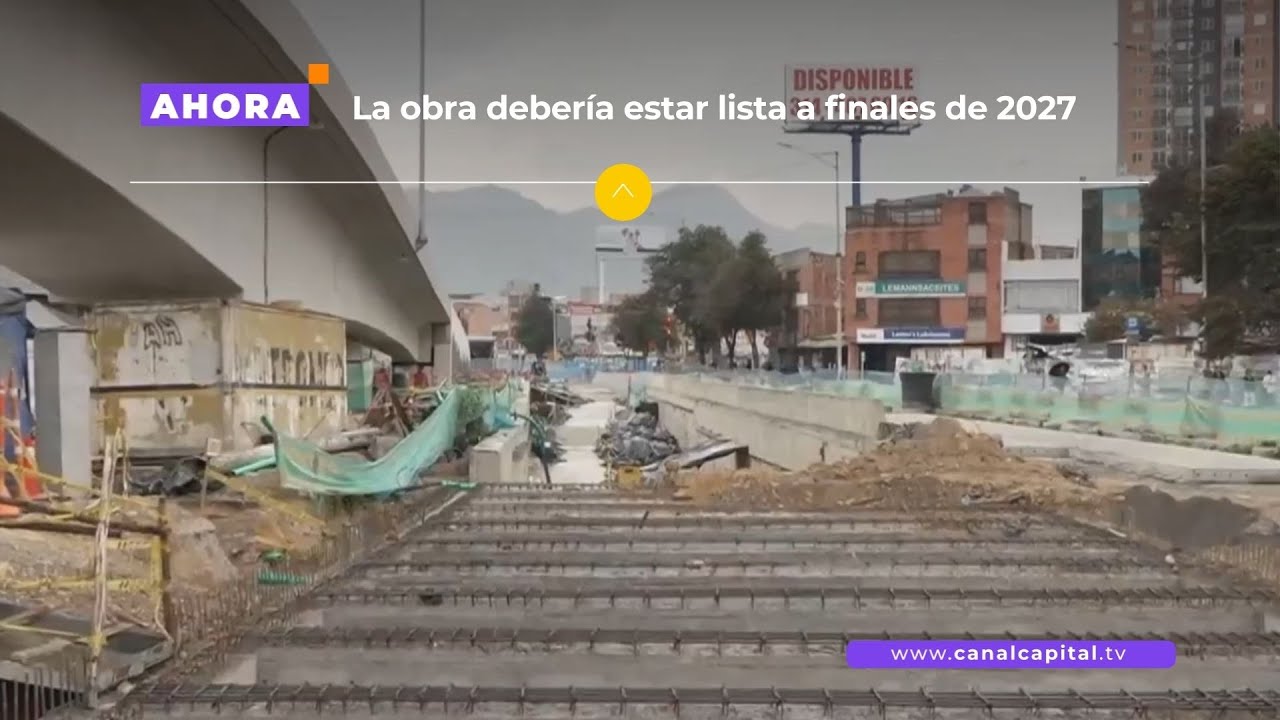 Obra del deprimido en la Av. 68 supera el 66% de avance | Infraestructura