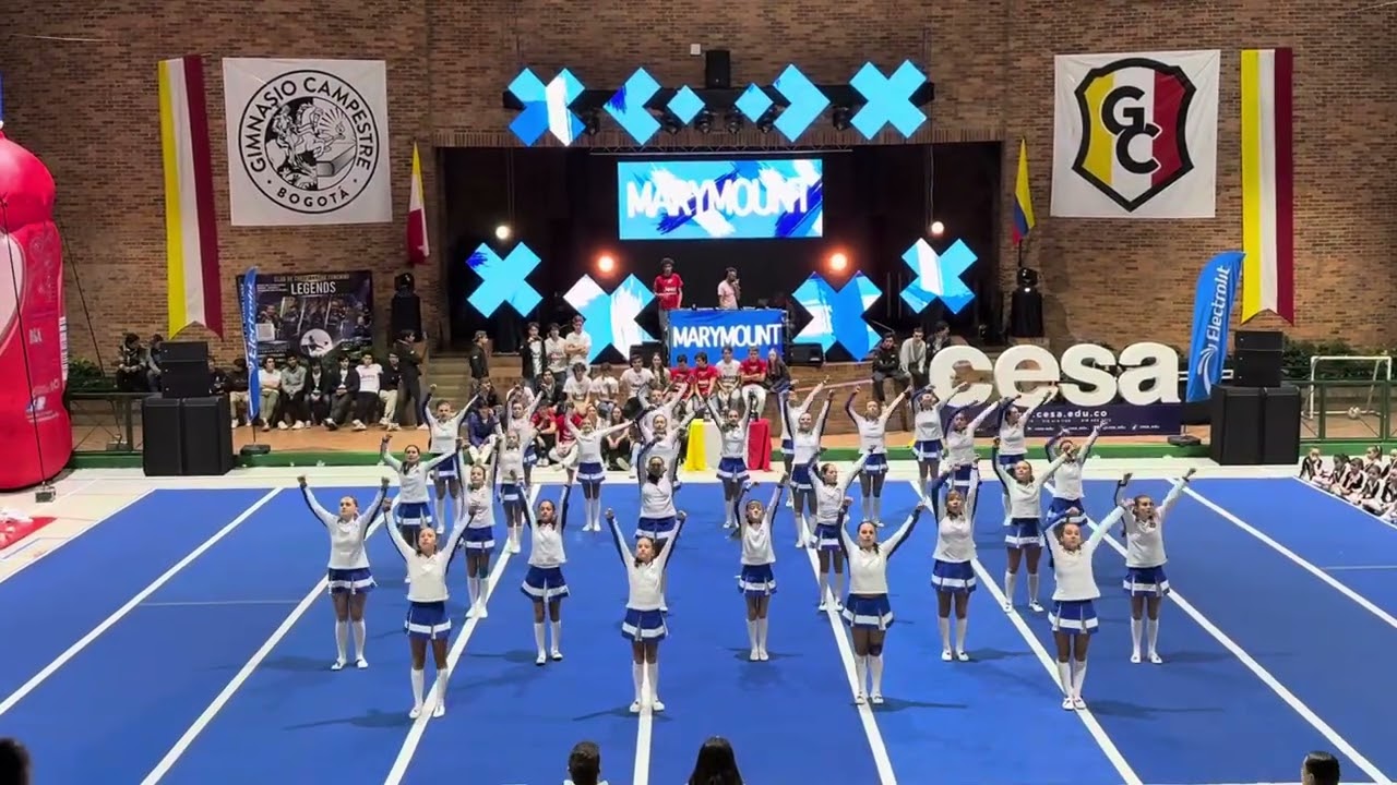 Marymount cheers campestre 2025 CAMPEONAS