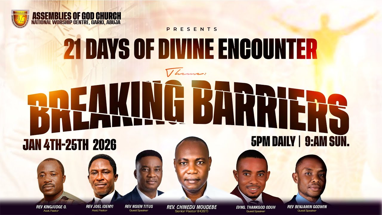 DAY 16 | BREAKING BARRIERS | DIVINE ENCOUNTER