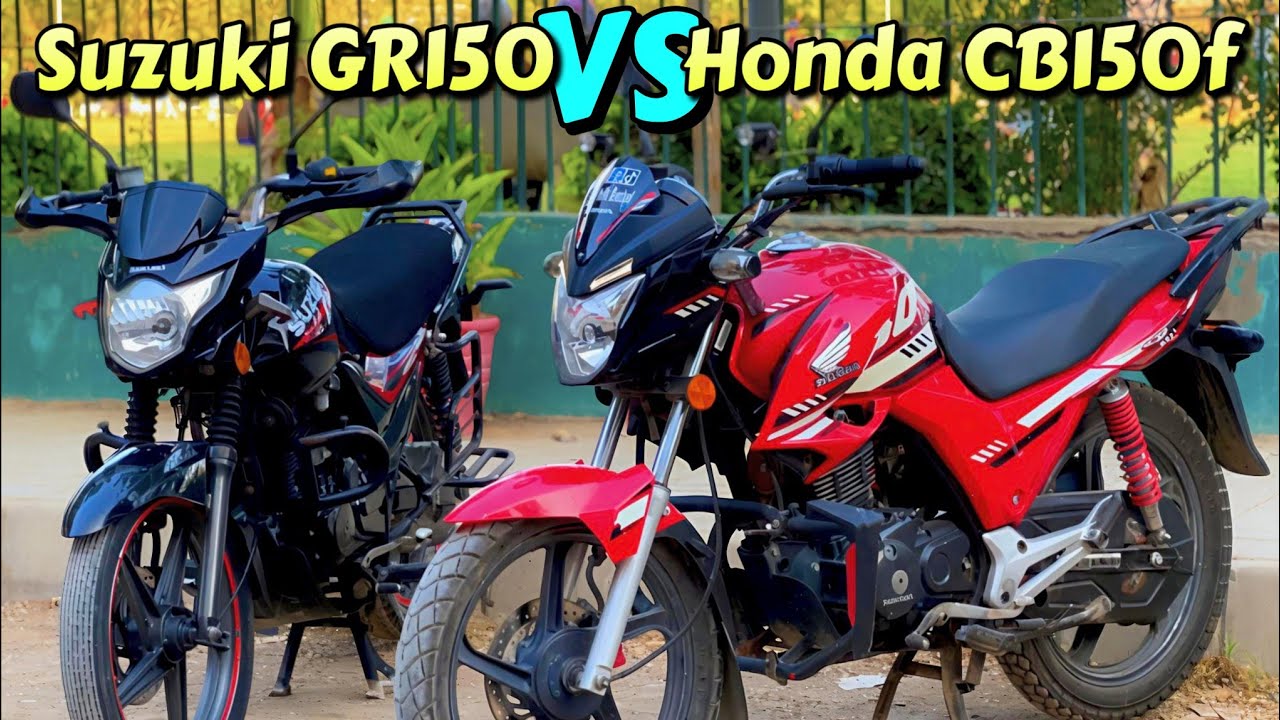 Honda CB150f vs Suzuki GR150 | Which Bike is Best for Touring??? | CB150f vs GR150f