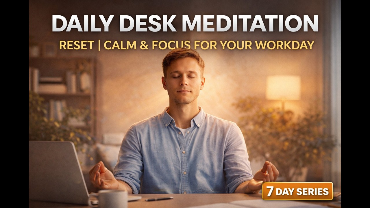 Daily Desk Meditation Reset | Calm & Focus for Your Workday
