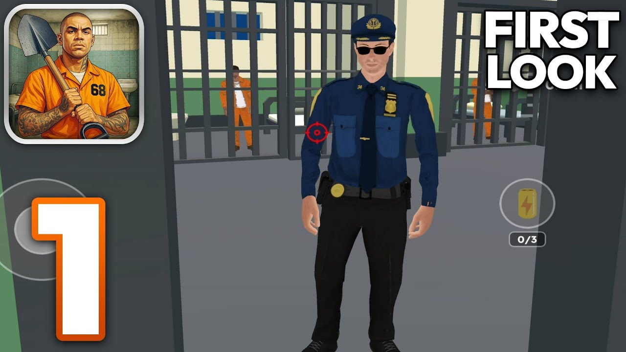 Prison Escape: Dig & Run - Walkthrough Gameplay Part 1 - Tutorial (iOS, Android)