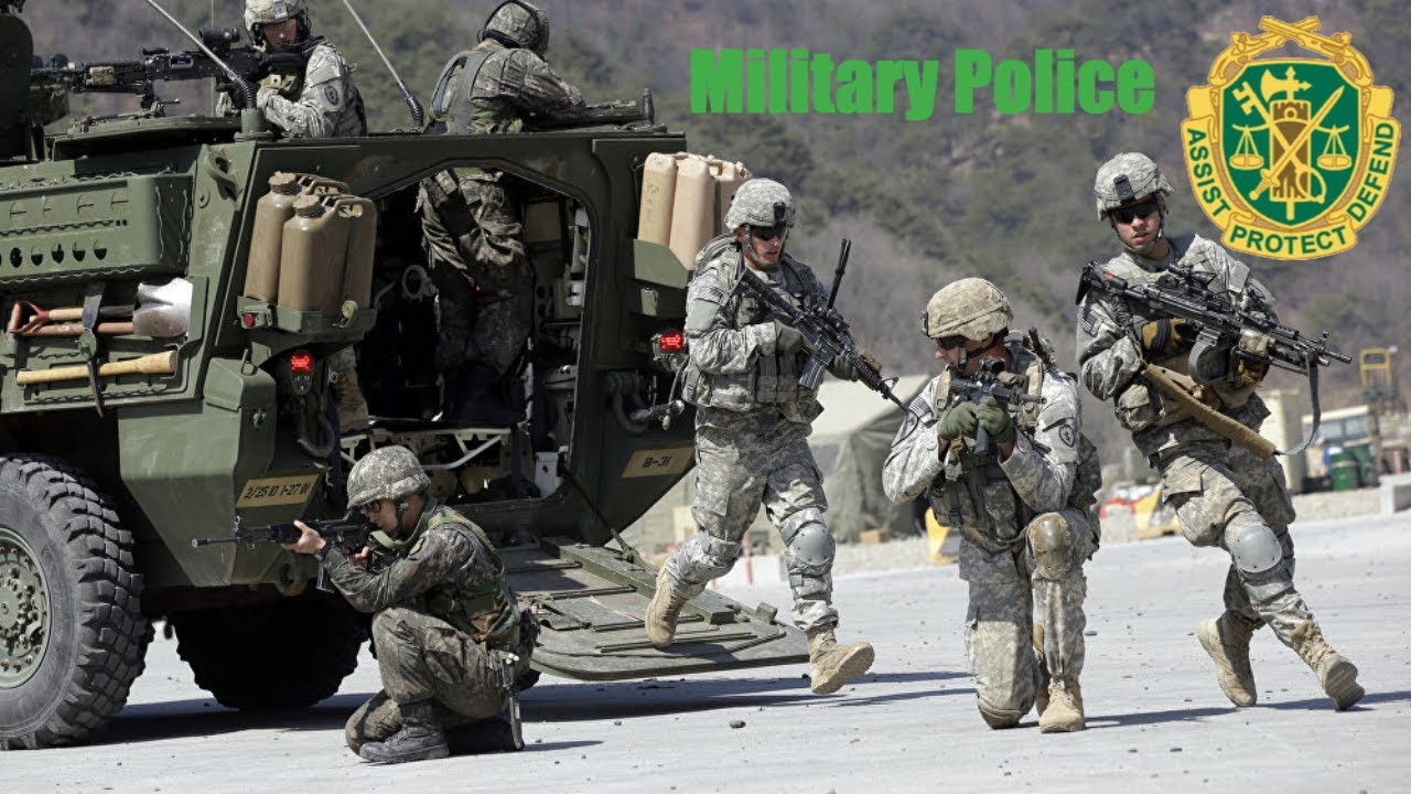 31B MOS Military Police in the United States Army