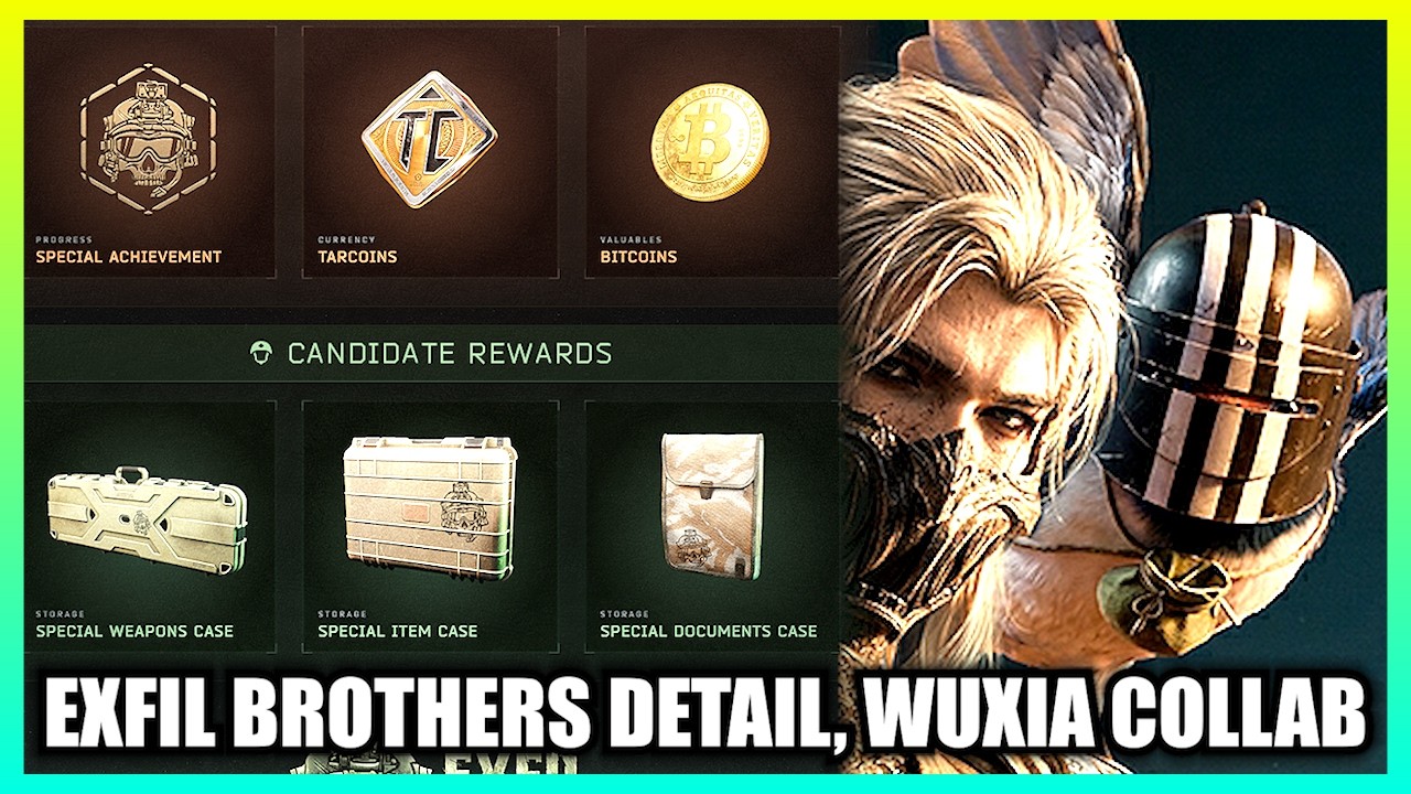 Exfil Brothers Detail, Tarkov X Wuxia Collab, AN-94 (?)