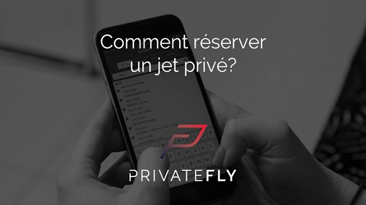 Comment r&eacute;server un jet priv&eacute;?