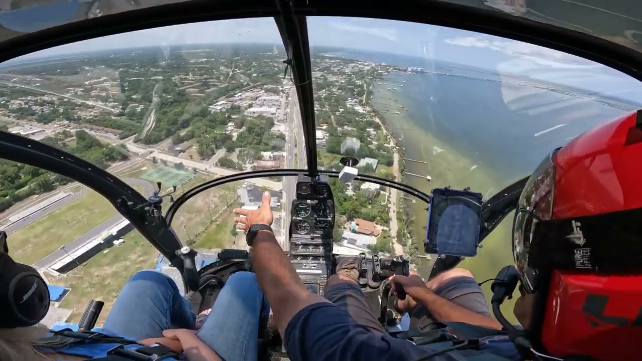 Hughes TH 55 Flying with Haley Mount