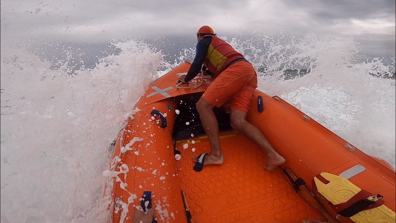 Inflatable Rescue Boat (IRB) driving