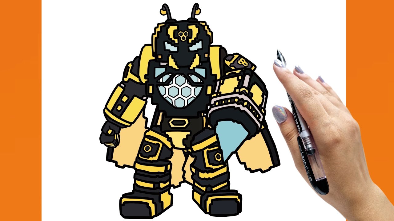 How to draw Bumbatron from Steal a Brainrot (Roblox) - Step by Step 