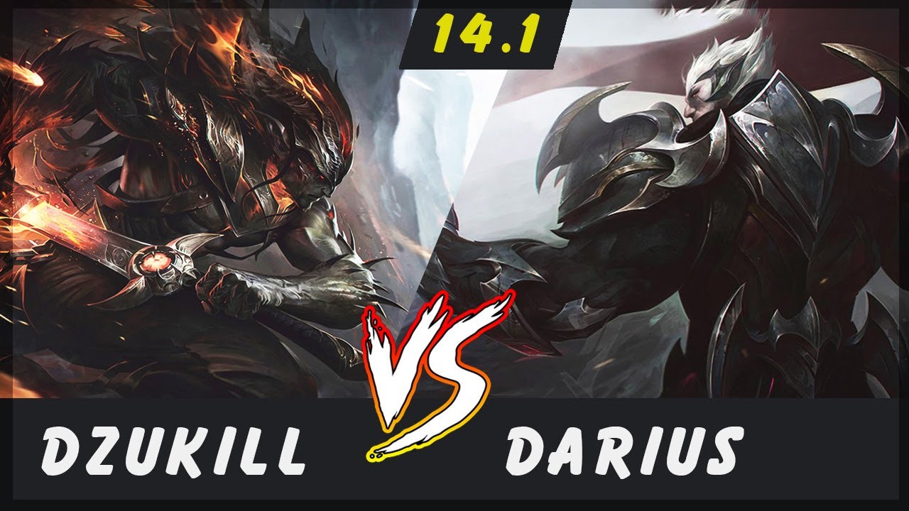 Dzukill - Yasuo vs Darius TOP Patch 14.1 - Yasuo Gameplay