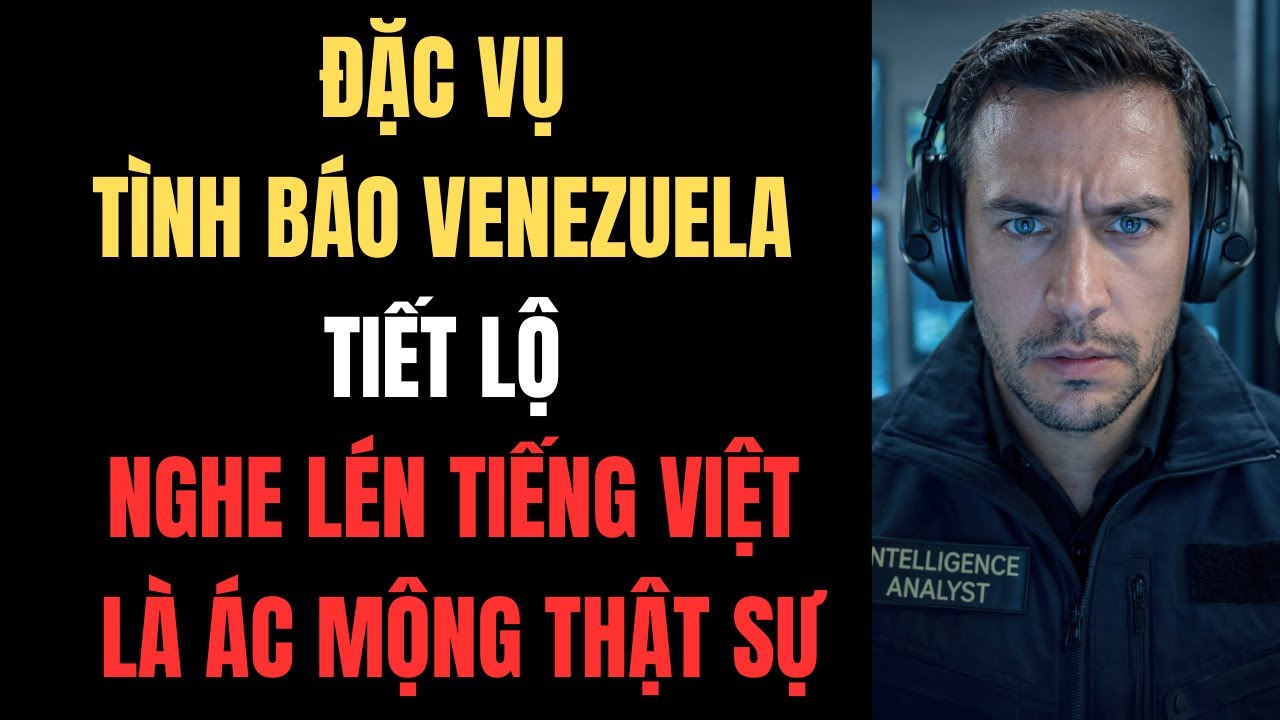 Đặc Vụ Tình Báo Venezuela Tiết Lộ: Nghe Lén Tiếng Việt Là Ác Mộng Thật Sự