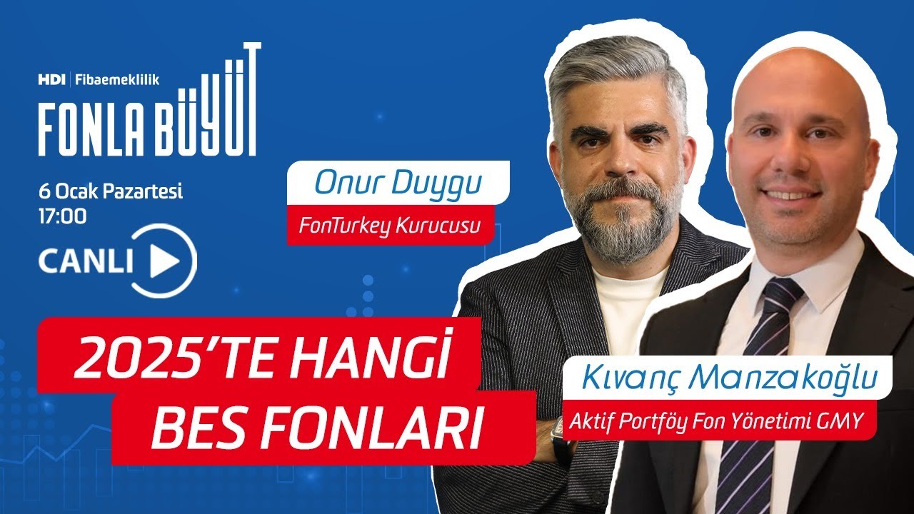 2025'te Hangi BES Fonları I Kıvanç Manzakoğlu & Onur Duygu I HDI Fibaemeklilik