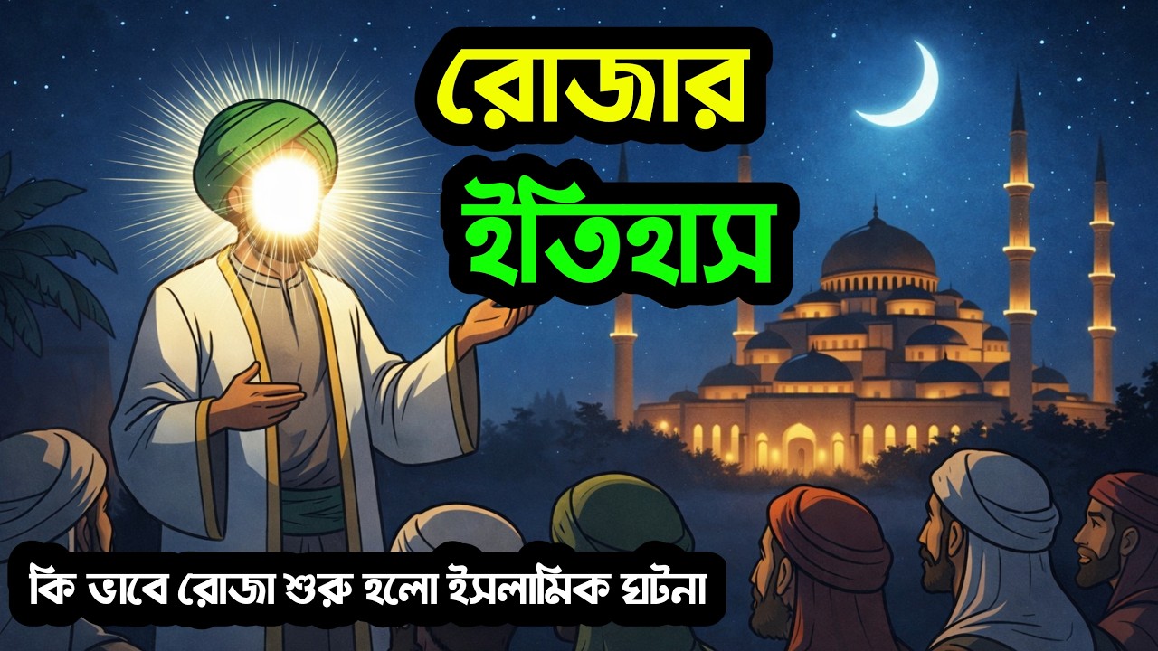 রোজা কিভাবে শুরু হলো? | মুসলমানরা প্রথমে রমজানের রোজা রাখতেন না | সহীহ বুখারী