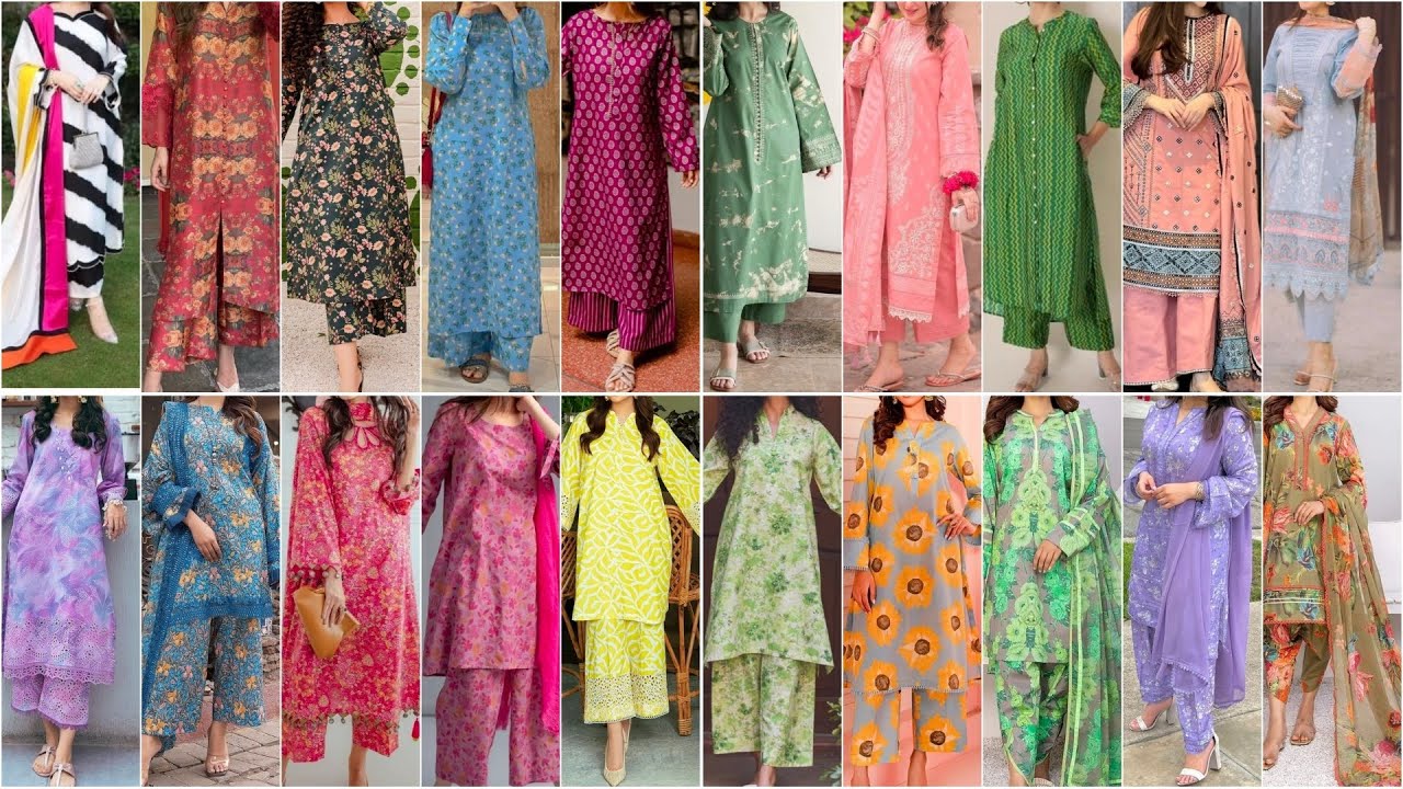 100% Latest Casual Wear Pakistani Suit Design Ideas for Girls 2024